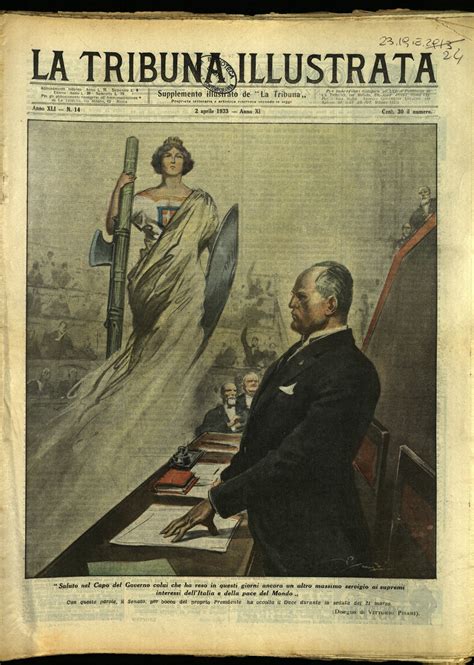 Copertina storica de La Tribuna Illustrata