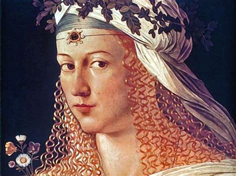 Raffigurazione storica di Lucrezia Borgia