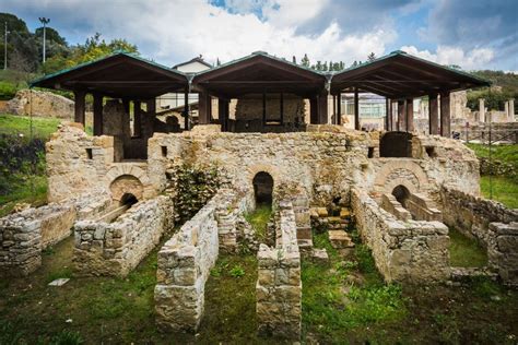 Resti archeologici di una cantina romana all'interno di Feudo Antico