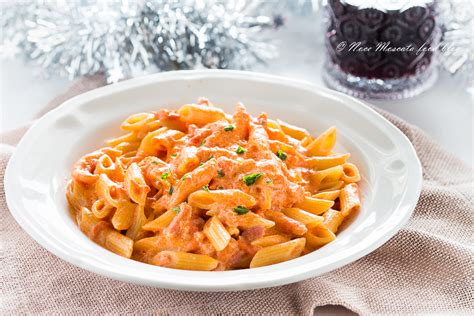 Piatto di pennette alla vodka