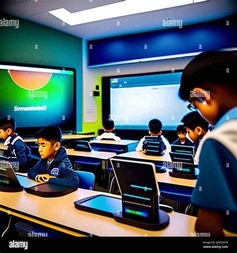 Insegnanti in aula che utilizzano tecnologia