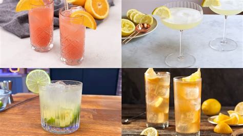 Immagine di diversi cocktail a base di vodka