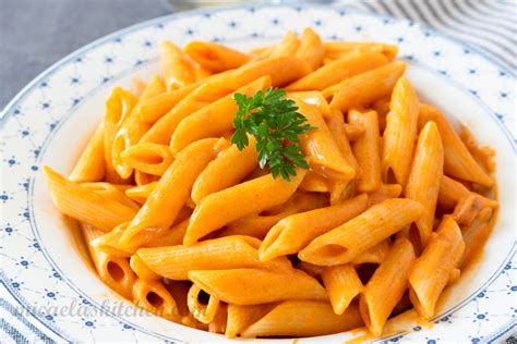 piatto di penne alla vodka