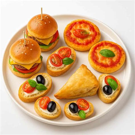 Immagine di finger food salati che si abbinano bene con il Negroni