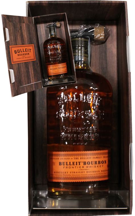 Bottiglia di Bulleit Bourbon con tappo in sughero