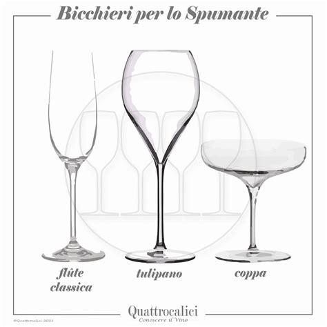 Bicchiere a tulipano per champagne
