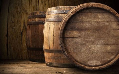 Botte di whisky in una distilleria bavarese