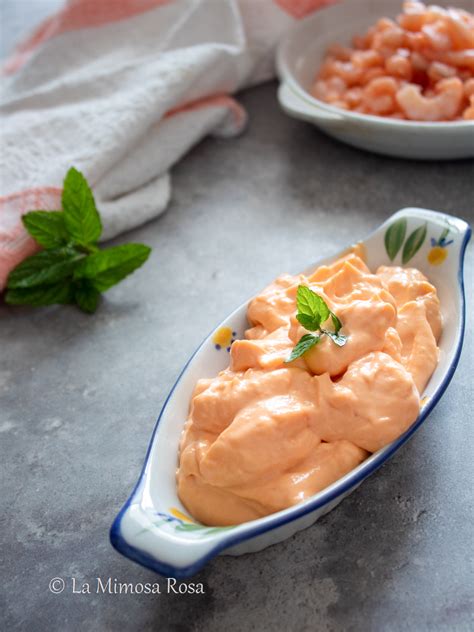 Ingredienti per la salsa cocktail