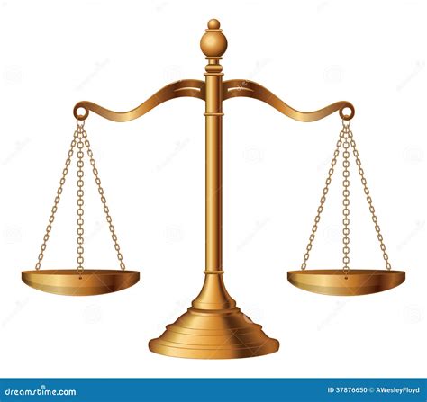 Illustrazione di una bilancia della giustizia con un martelletto da giudice