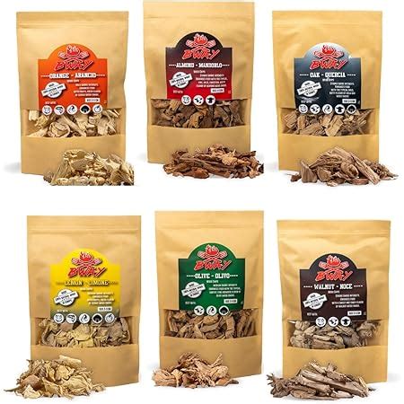 Legno per affumicatura