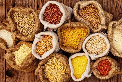 Immagine di cereali e patate