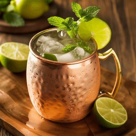 Immagine di un cocktail Moscow Mule