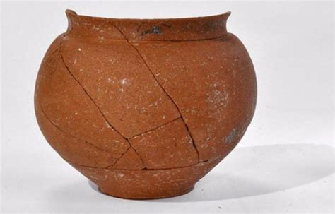 Giara dell'Età del Rame con residui di vino