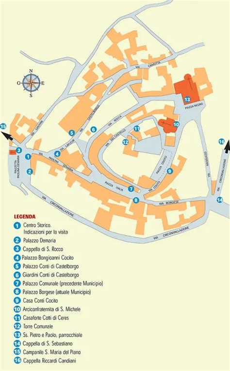 Mappa delle Langhe con Neive e Barbaresco evidenziati