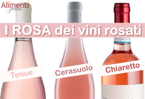 Degustazione di diversi vini rosati con diverse tonalità di colore