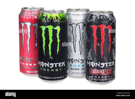 lattine di Monster Energy