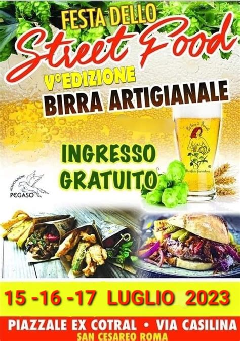 Street food e birra artigianale