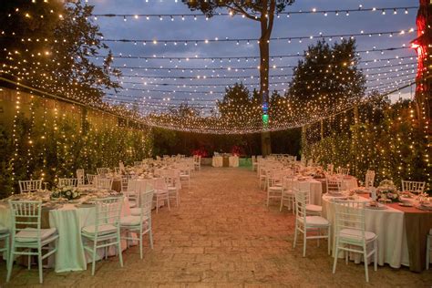 Location per matrimoni con apericena all'aperto