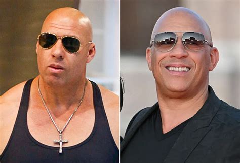Vin Diesel in una posa iconica