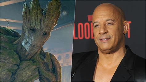 Vin Diesel nel ruolo di Groot
