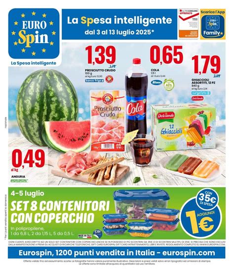 Illustrazione di una selezione di prodotti fitness Eurospin