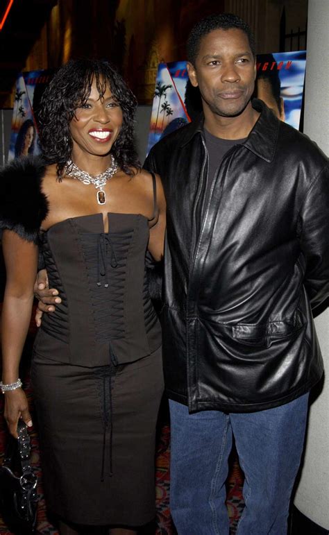 Denzel Washington e moglie Pauletta Pearson