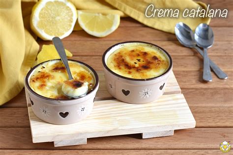 Immagine di una crema catalana con zucchero caramellato