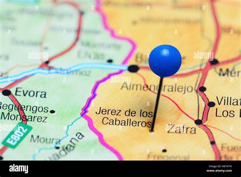 Mappa della regione di Jerez