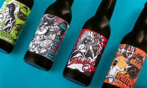 Esempi di etichette innovative per birra artigianale
