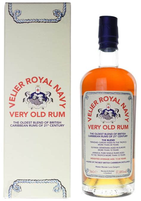 Bottiglia di rum Velier Royal Navy