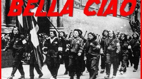partigiani che cantano Bella Ciao