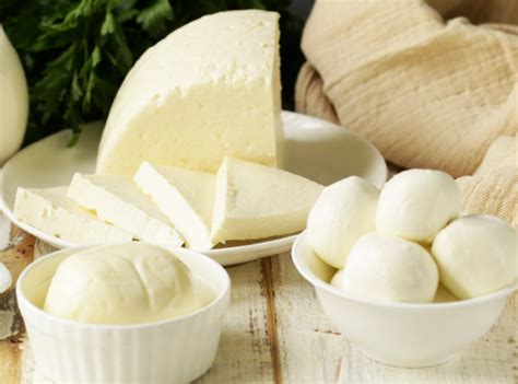 Composizione di formaggi vegetariani di diverse stagionature