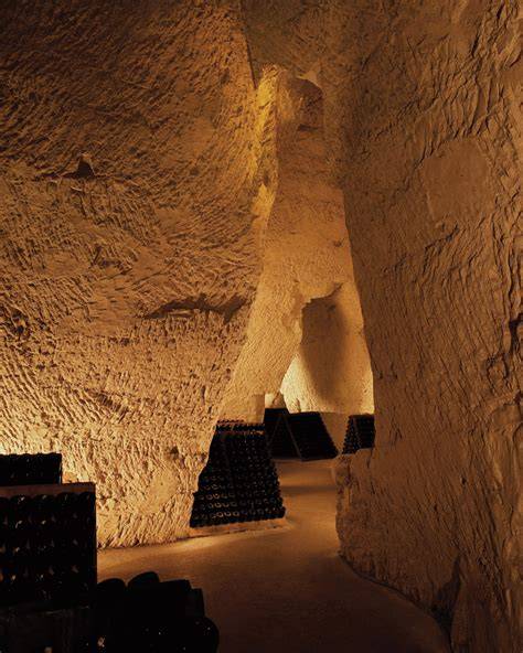 Cantine sotterranee di champagne