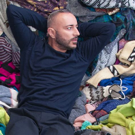 Massimo Cantini Parrini in un momento di riflessione