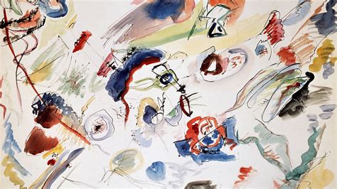 Opera d'arte astratta con elementi urbani