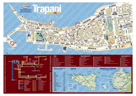 Mappa di Trapani che evidenzia la posizione di Zibibbo Suites & Rooms rispetto al porto, alla spiaggia e al centro storico