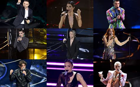 Davide Silvestri sul palco di Sanremo