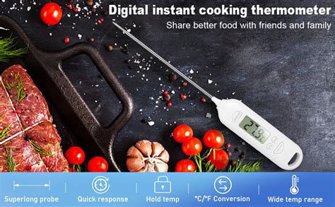 Termometro da cucina che misura la temperatura interna di un panettone