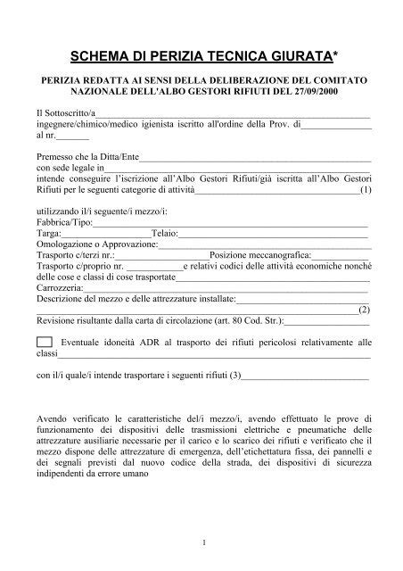 Esempio di perizia tecnica che documenta i danni causati da un allagamento