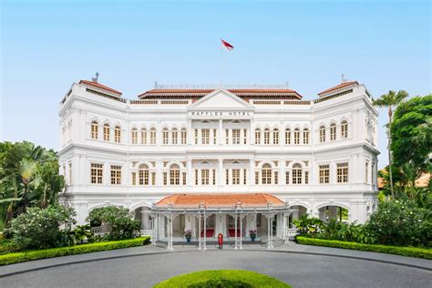 Il Raffles Hotel di Singapore, luogo di nascita del Singapore Sling
