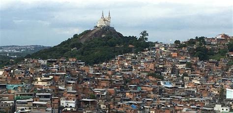 Panorama della favela Vila Cruzeiro