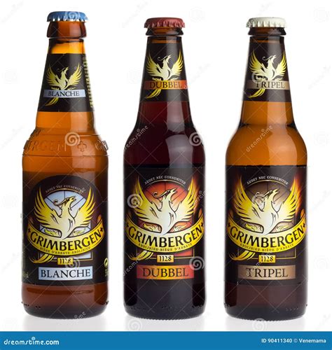 Bottiglie di diverse birre Grimbergen