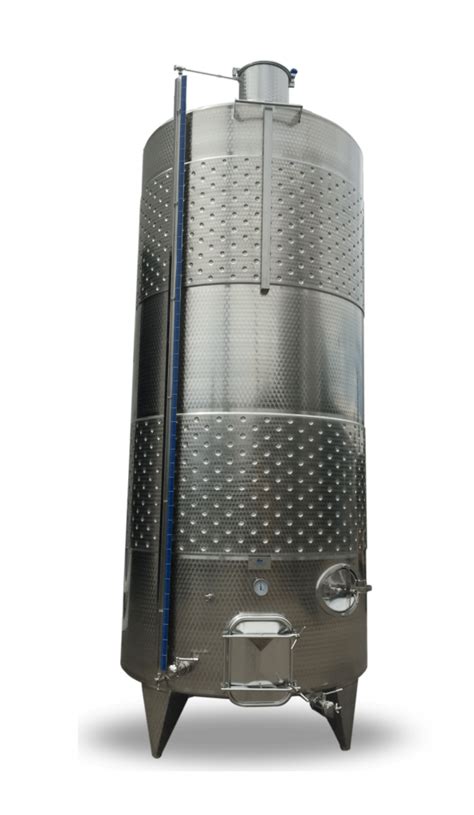 Schema di un vinificatore verticale