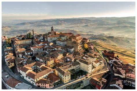 Mappa delle Langhe con evidenziate La Morra e Castiglione Falletto
