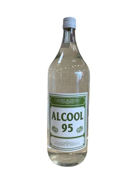 Bottiglia di alcool puro 95%