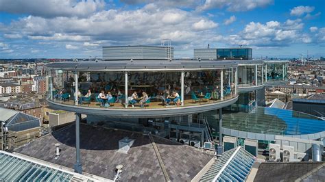 Vista dalla Gravity Bar della Guinness Storehouse