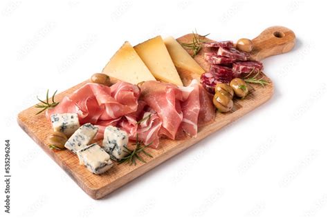 Tagliere di salumi e formaggi italiani