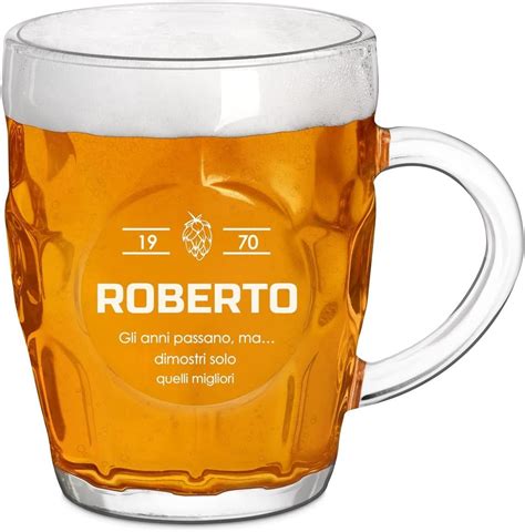 Boccale di birra con manico