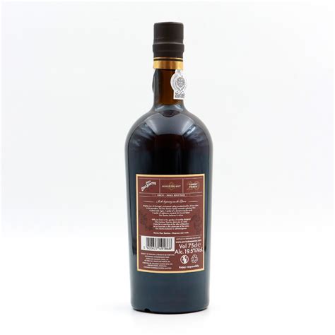 Vaso di Porto Tawny con riflessi ambrati