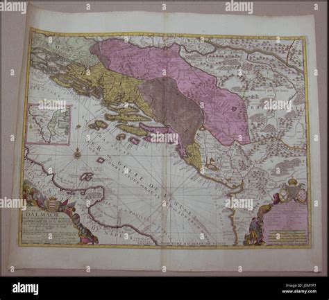Mappa storica della Dalmazia